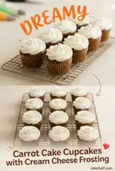 Carrot Cake Cupcakes with Cream Cheese Frosting: Best Easy Carrot Cake Cupcakes Recipe for Spring