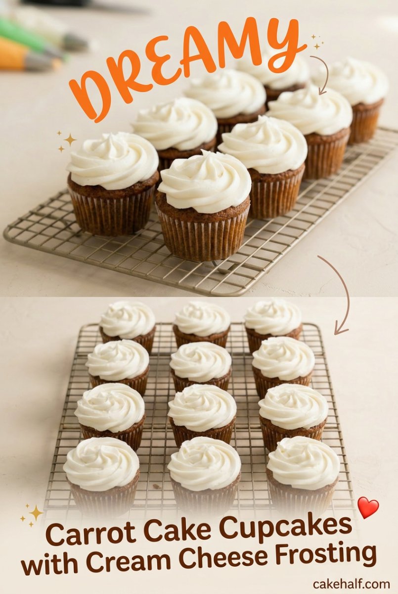 Carrot Cake Cupcakes with Cream Cheese Frosting 17 Carrot Cake Cupcakes with Cream Cheese Frosting: Best Easy Carrot Cake Cupcakes Recipe for Spring