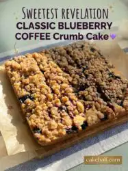 Classic Blueberry Coffee Crumb Cake: The Ultimate Recipe for a Perfect Blueberry Coffee Crumb Cake