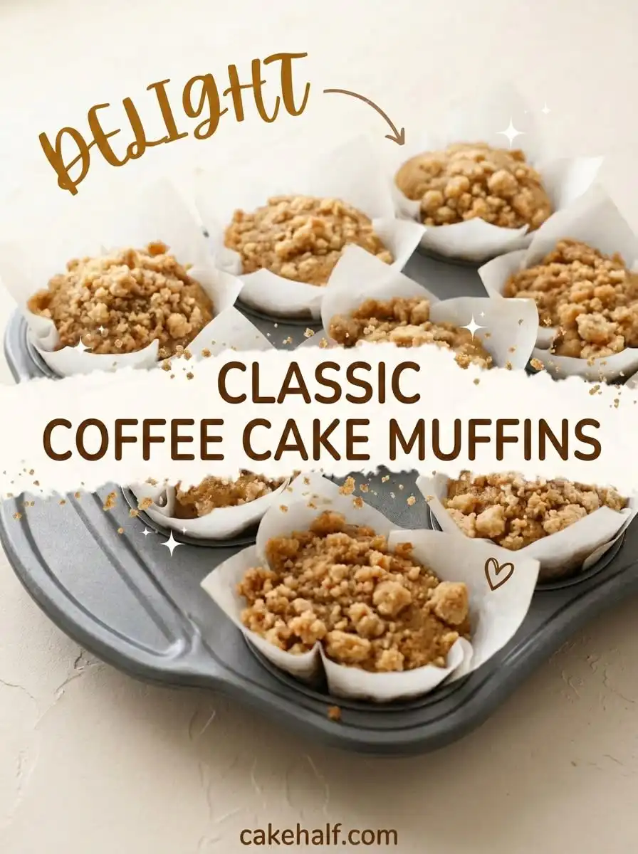 Classic Coffee Cake Muffins Recipe: The Best Easy Coffee Cake Muffins for Your Morning Breakfast