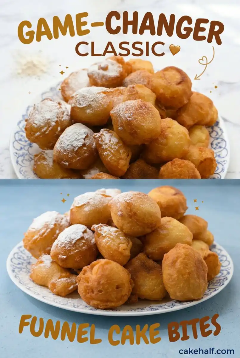 Easy Classic Funnel Cake Bites Recipe: How to Make Crispy Funnel Cake Bites Perfectly at Home