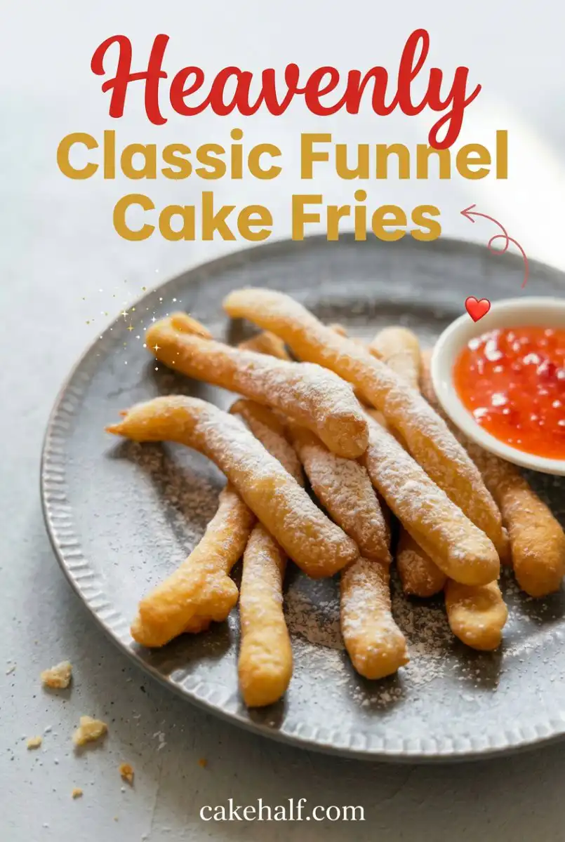 Classic Funnel Cake Fries Recipe - Easy Homemade Funnel Cake Fries for Your Next Party!