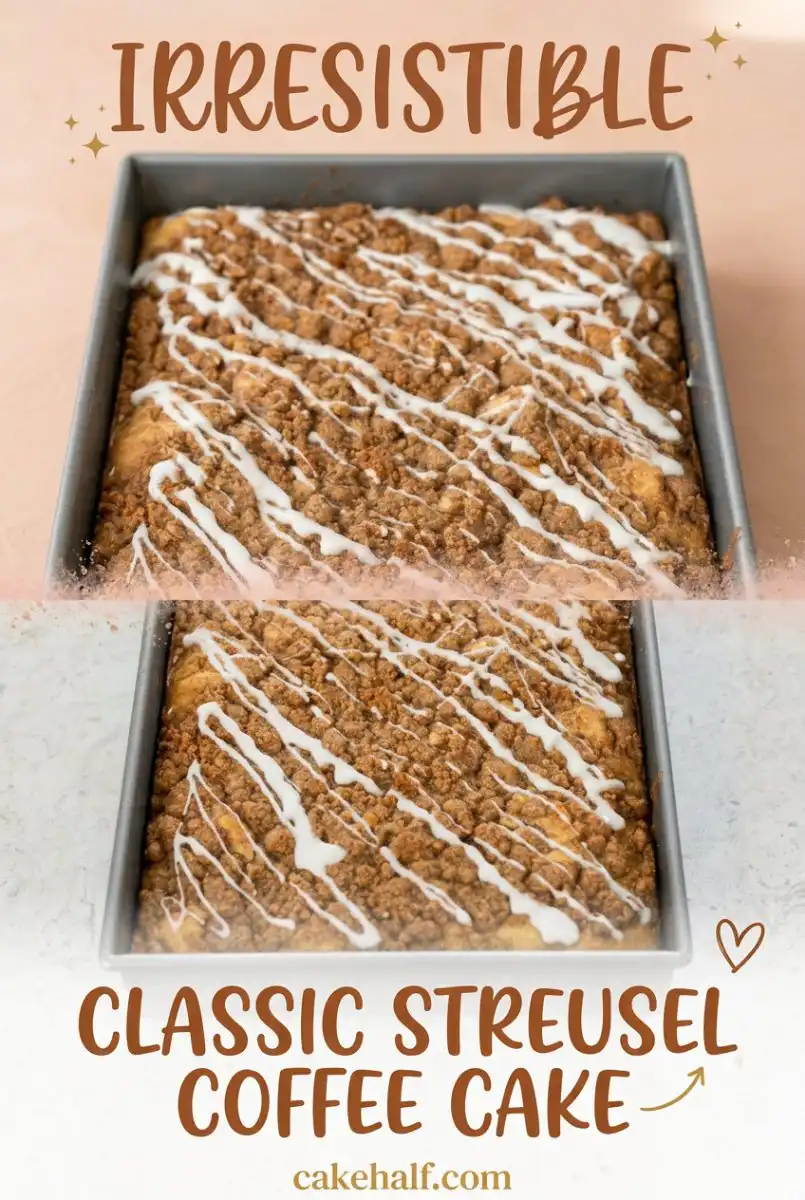 Easy Classic Streusel Coffee Cake Recipe - The Best Coffee Cake for Breakfast and Brunch!
