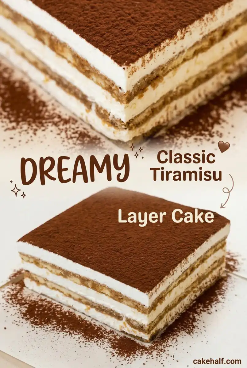Classic Tiramisu Layer Cake: The Ultimate Italian Inspired Dessert Recipe for Tiramisu Cake Lovers