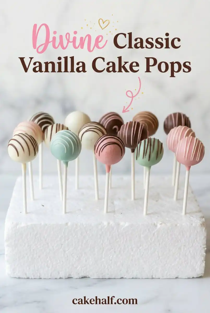 Easy Classic Vanilla Cake Pops Recipe: The Ultimate Sweet Treat and Cake Pops Decorating Guide