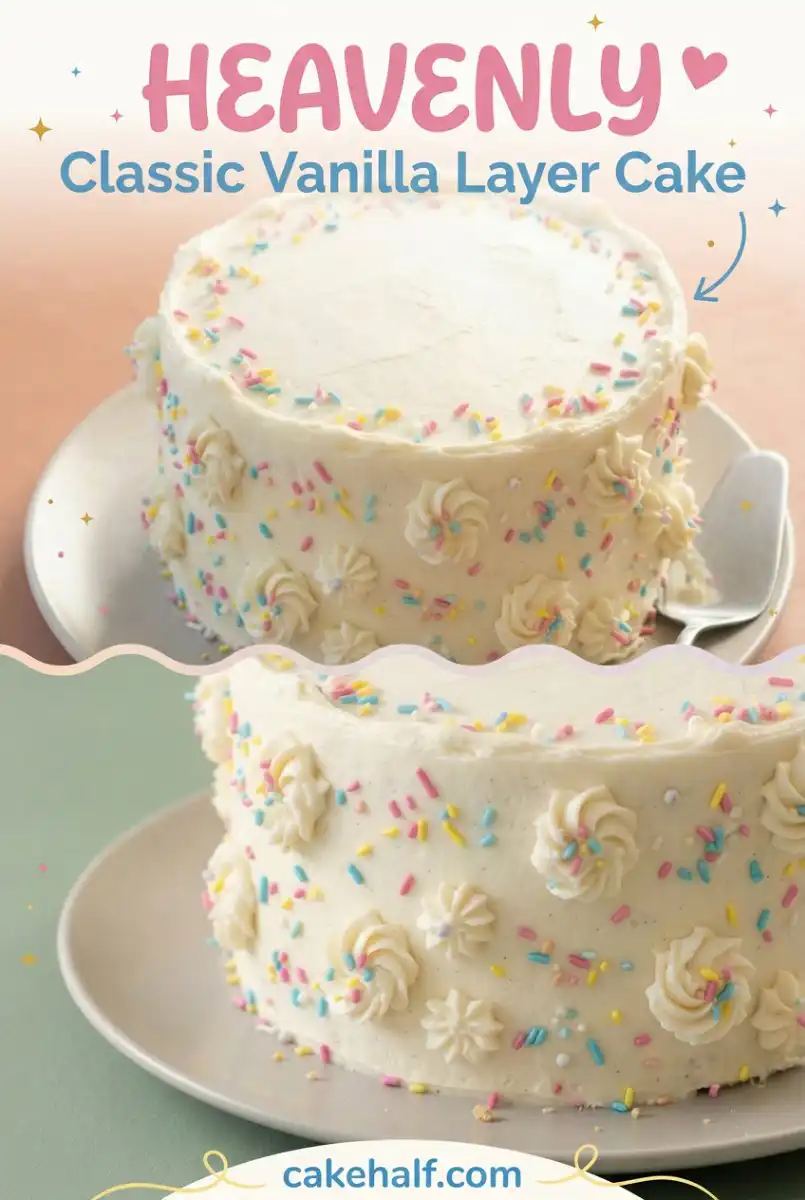 Classic Vanilla Layer Cake: The Ultimate Easy Vanilla Cake Recipe You'll Love