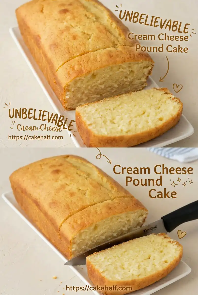 How to Bake the Ultimate Cream Cheese Pound Cake with a Velvety Crumb and Rich Butter Flavor