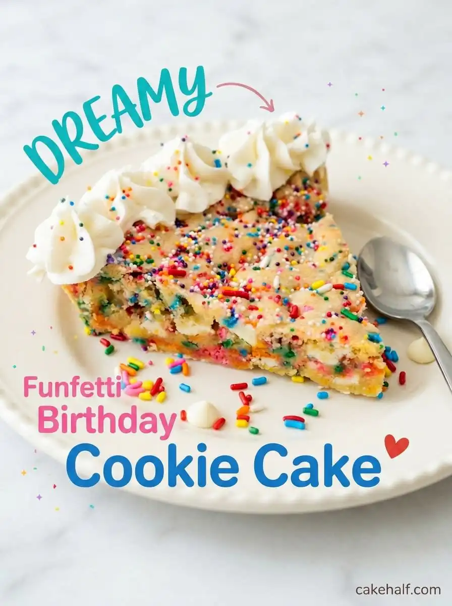 Funfetti Birthday Cookie Cake: The Ultimate Soft and Chewy Birthday Cookie Cake Recipe for You