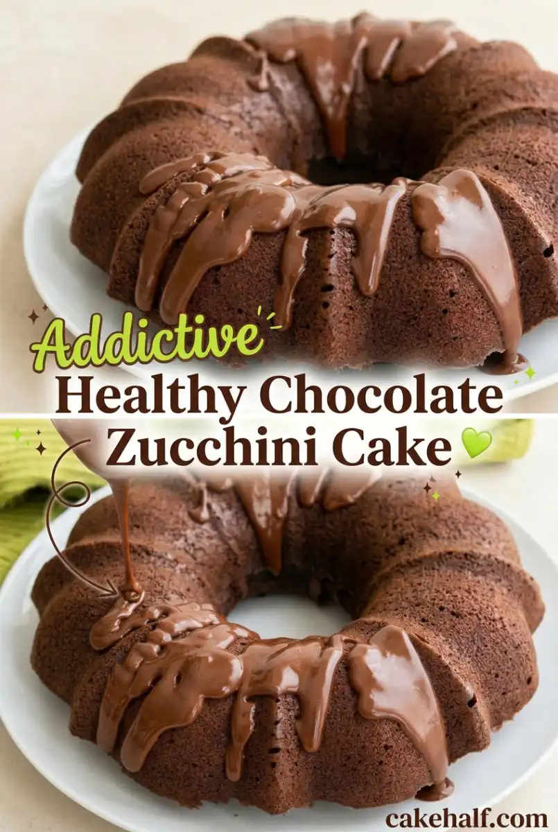 Healthy Chocolate Zucchini Cake Recipe: The Ultimate Moist and Rich Chocolate Zucchini Cake!
