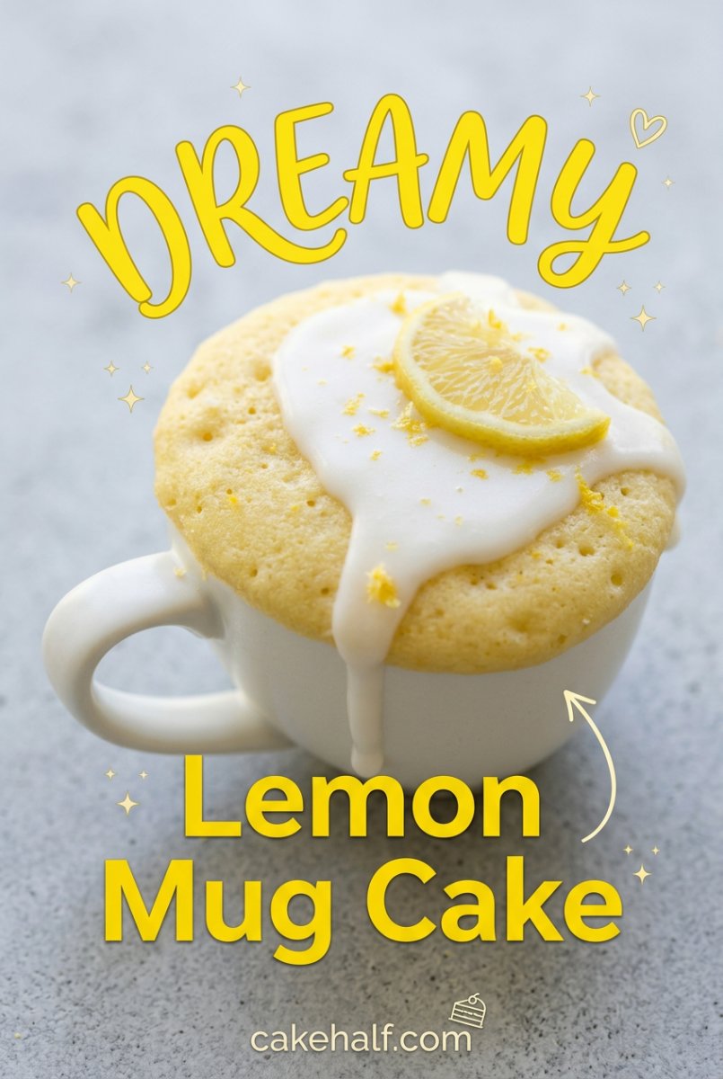Lemon Mug Cake 17 Easy Lemon Mug Cake Recipe: The Best 5-Minute Microwave Dessert for Lemon Lovers!
