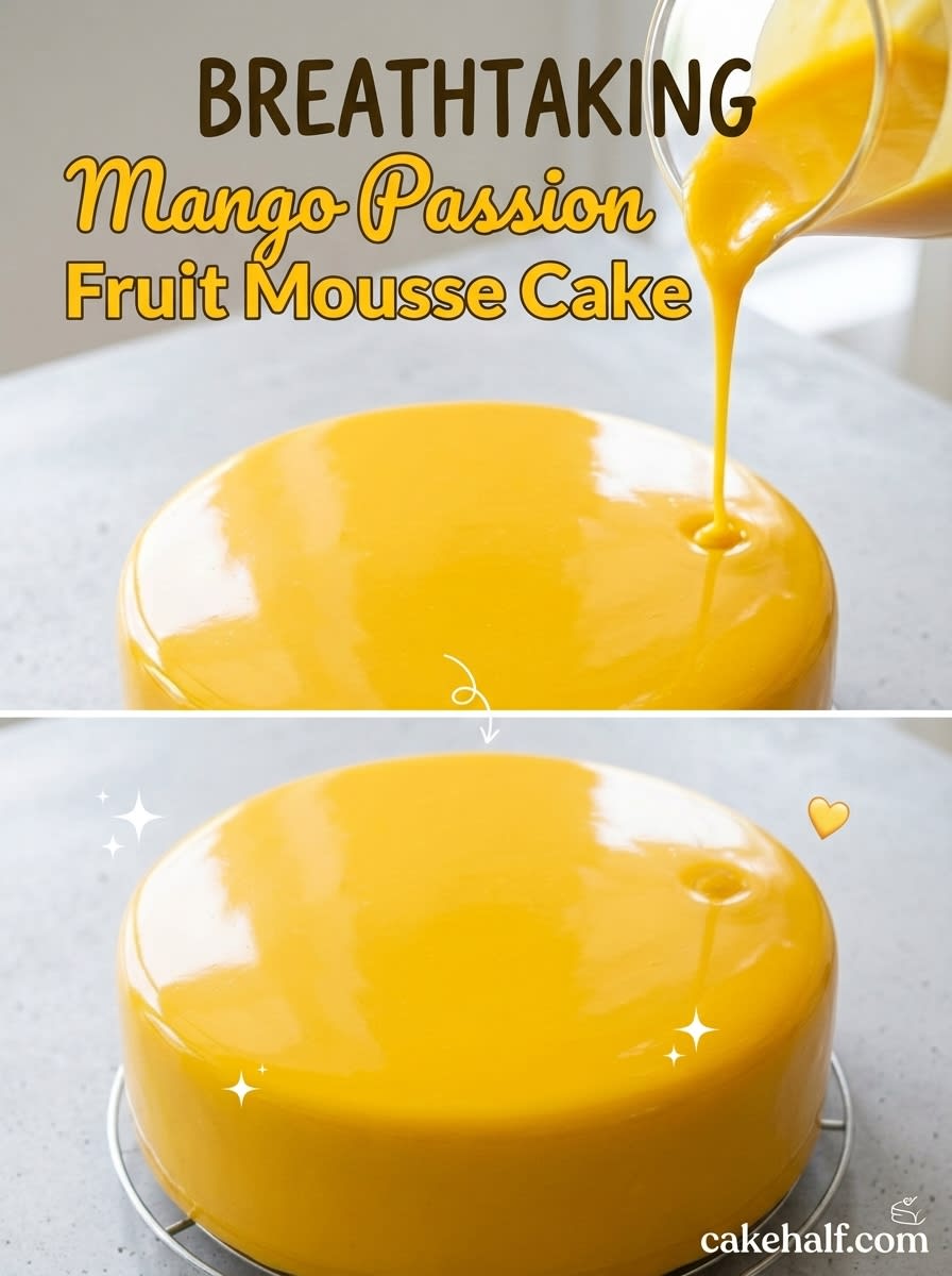 Mango Passion Fruit Mousse Cake Recipe: The Ultimate Tropical Mango Mousse Cake Treat for Summer