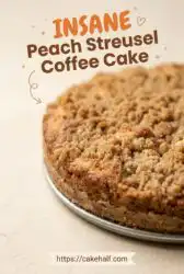 Homemade Peach Streusel Coffee Cake: A Classic Small-Batch Peach Coffee Cake Recipe for Brunch