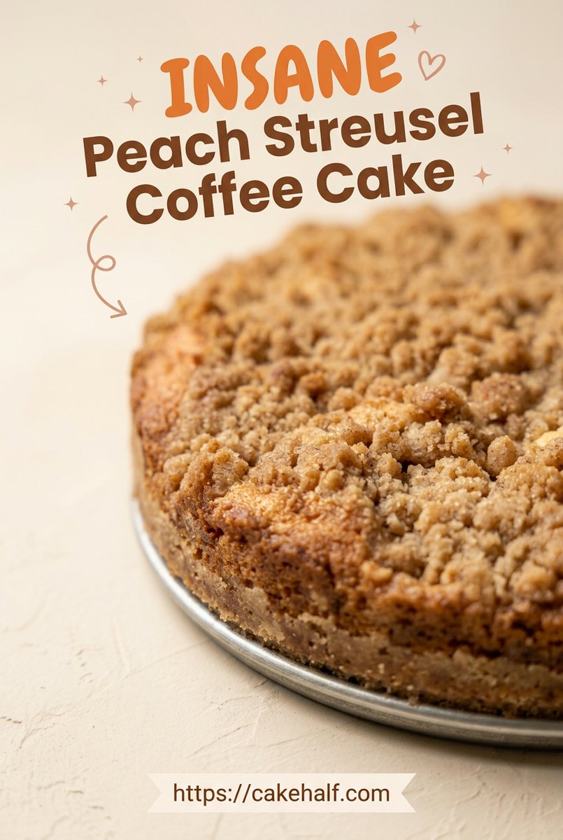 Homemade Peach Streusel Coffee Cake: A Classic Small-Batch Peach Coffee Cake Recipe for Brunch