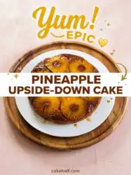 Easy Pineapple Upside-Down Cake Made With Yellow Cake Mix Recipes For The Perfect Golden Dessert