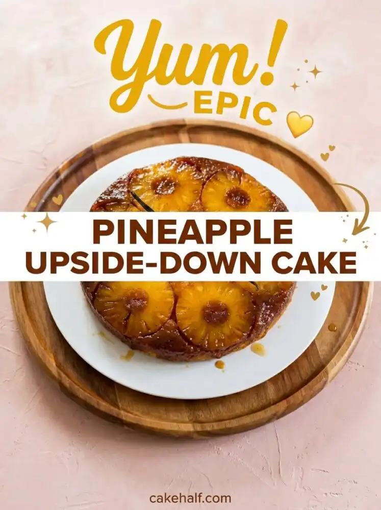 Easy Pineapple Upside-Down Cake Made With Yellow Cake Mix Recipes For The Perfect Golden Dessert