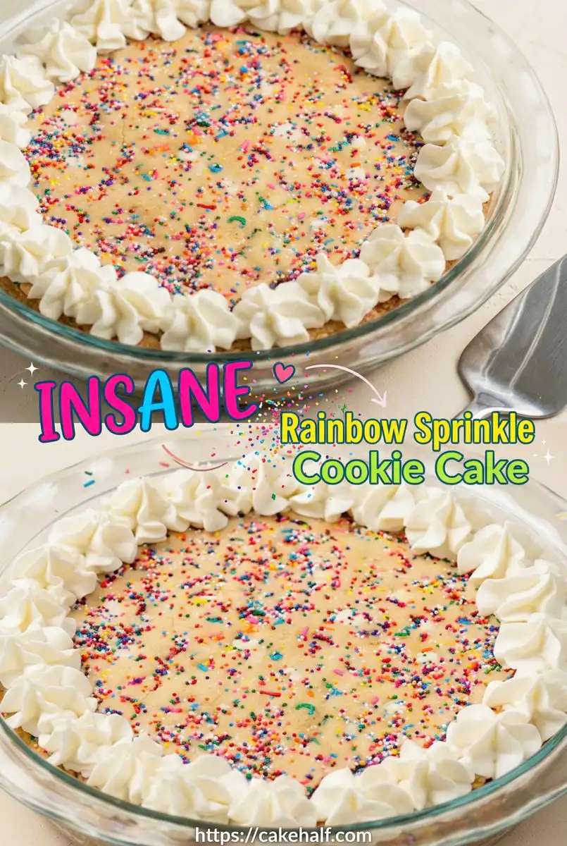 Rainbow Sprinkle Cookie Cake 17 Elegant Rainbow Sprinkle Cookie Cake Designs: How to Bake and Decorate a Chewy Celebration Treat