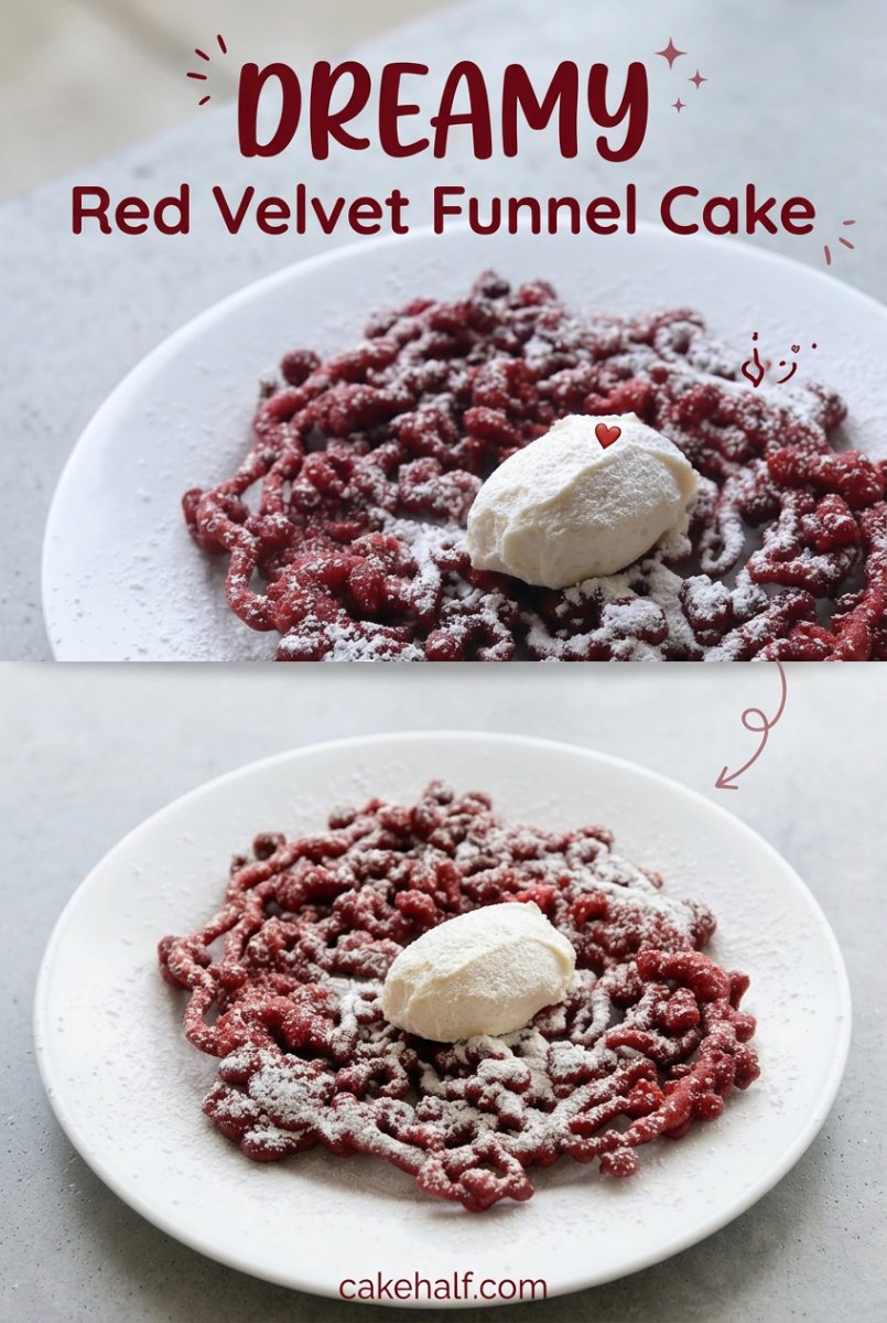 Red Velvet Funnel Cake Recipe: Indulge in the Ultimate Gourmet Homemade Funnel Cake Treat Today!