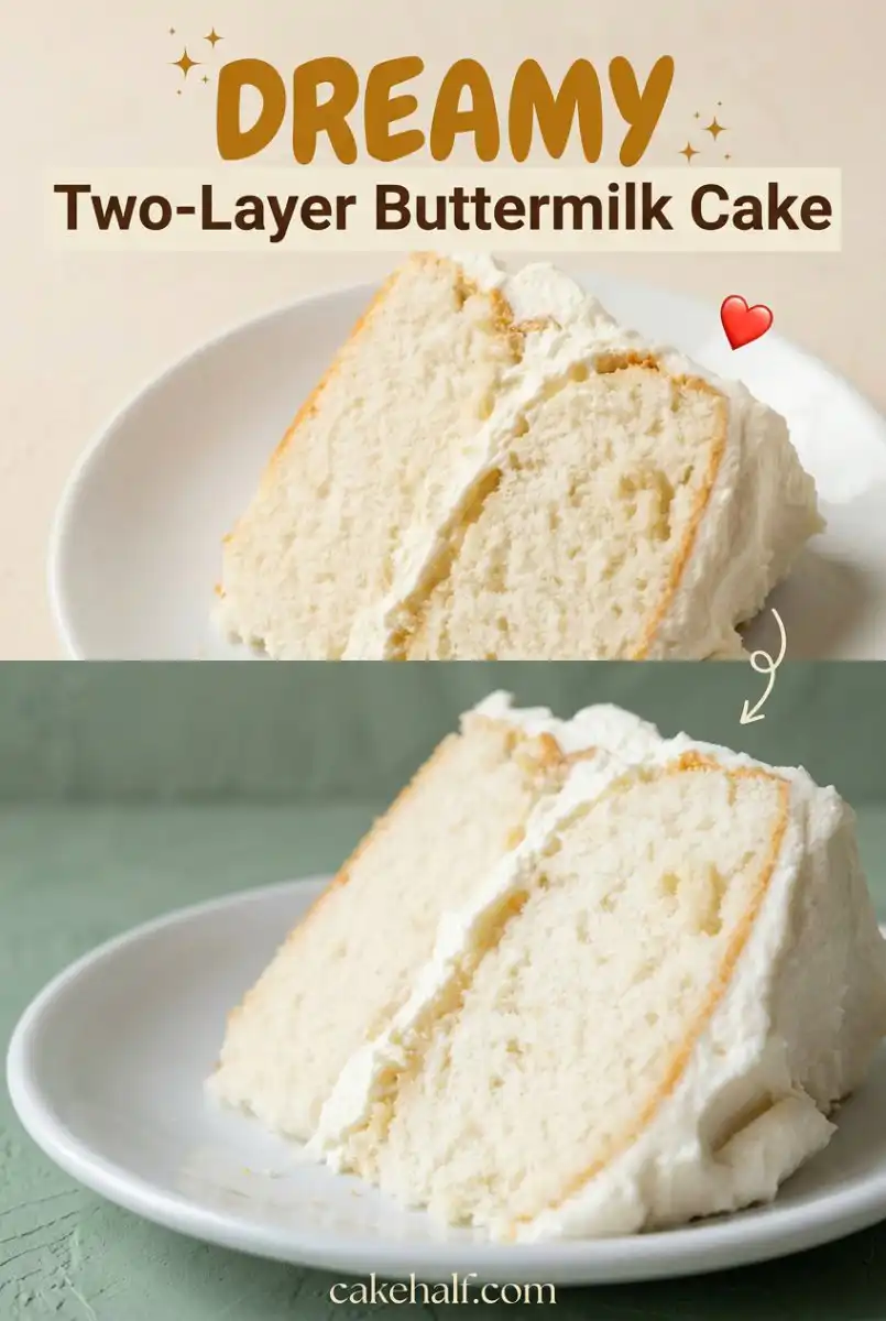 Two-Layer Buttermilk Cake 17 Easy Two-Layer Buttermilk Cake Recipe - The Best 2 Layer Cake You Will Ever Bake at Home