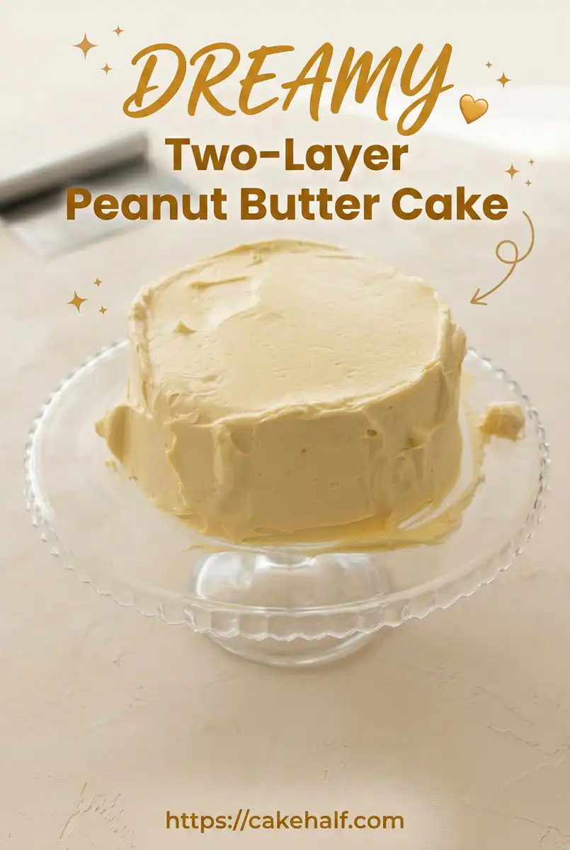 Two-Layer Peanut Butter Cake 17 Nostalgic Two-Layer Peanut Butter Cake Recipe | Classic Two Layer Cake