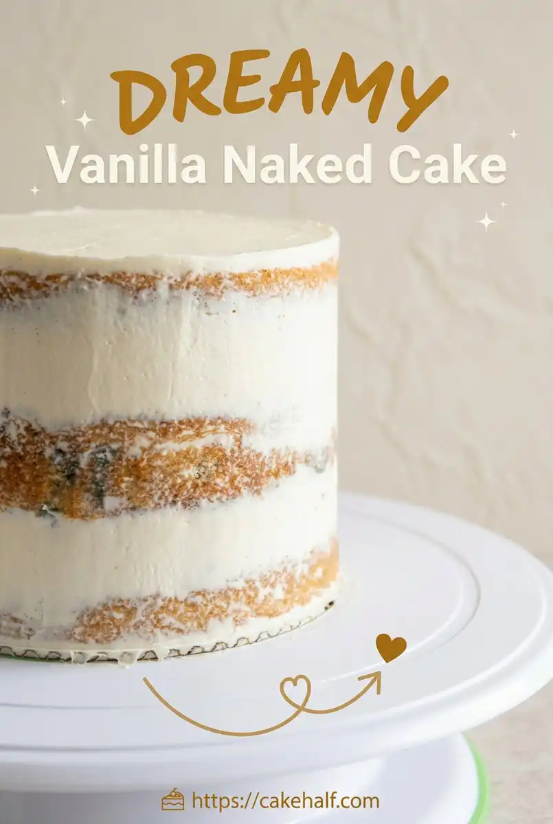 Vanilla Naked Cake 17 Nostalgic Vanilla Naked Cake Recipe: A Beautiful and Timeless Vanilla Cake Design for Your Table
