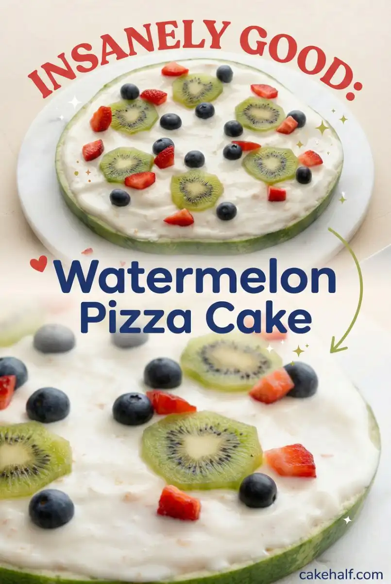 Watermelon Pizza Cake 17 Healthy Watermelon Pizza Cake Idea: The Ultimate Refreshing Watermelon Cake Birthday Treat