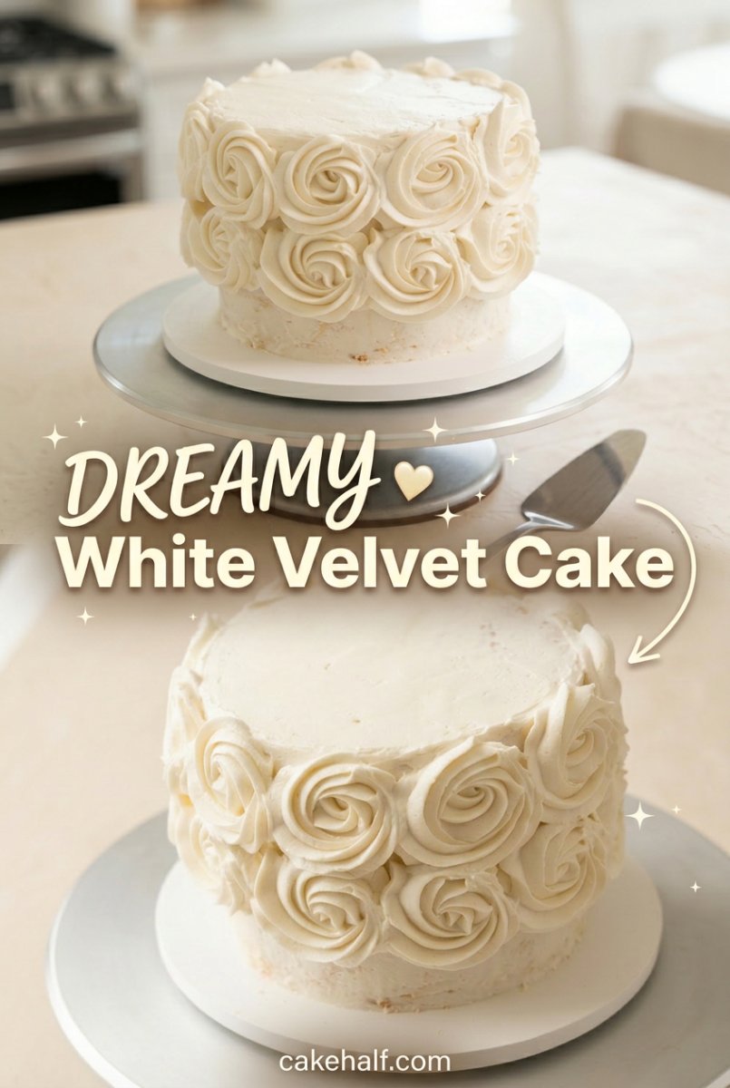 White Velvet Cake 17 Ultimate White Velvet Cake Recipe: The Best Fluffy Vanilla Cake You Will Ever Bake At Home!