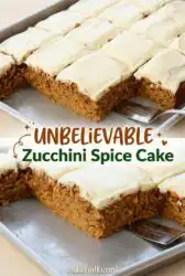 Zucchini Spice Cake: The Ultimate Moist and Delicious Homemade Zucchini Cake Recipe Idea