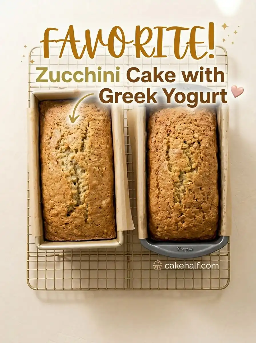 Zucchini cake with Greek yogurt: A Moist Chocolate Zucchini Cake Recipe for Healthy Baking Fans