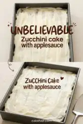 Healthy Zucchini Cake with Applesauce: A Moist Chocolate Zucchini Cake Recipe Idea