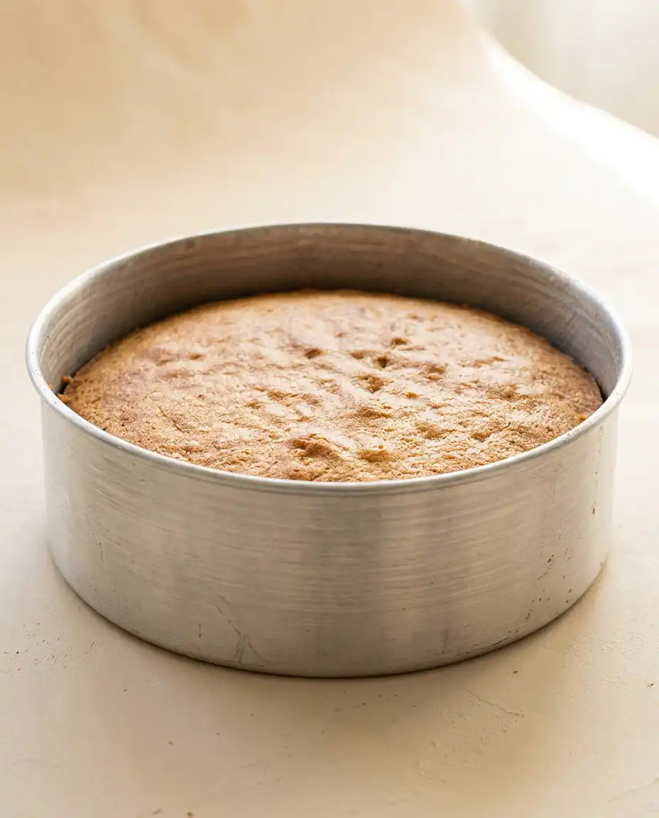 Two-Layer Peanut Butter Cake 15 Creaming butter and peanut butter together in a glass bowl for the two-layer peanut butter cake