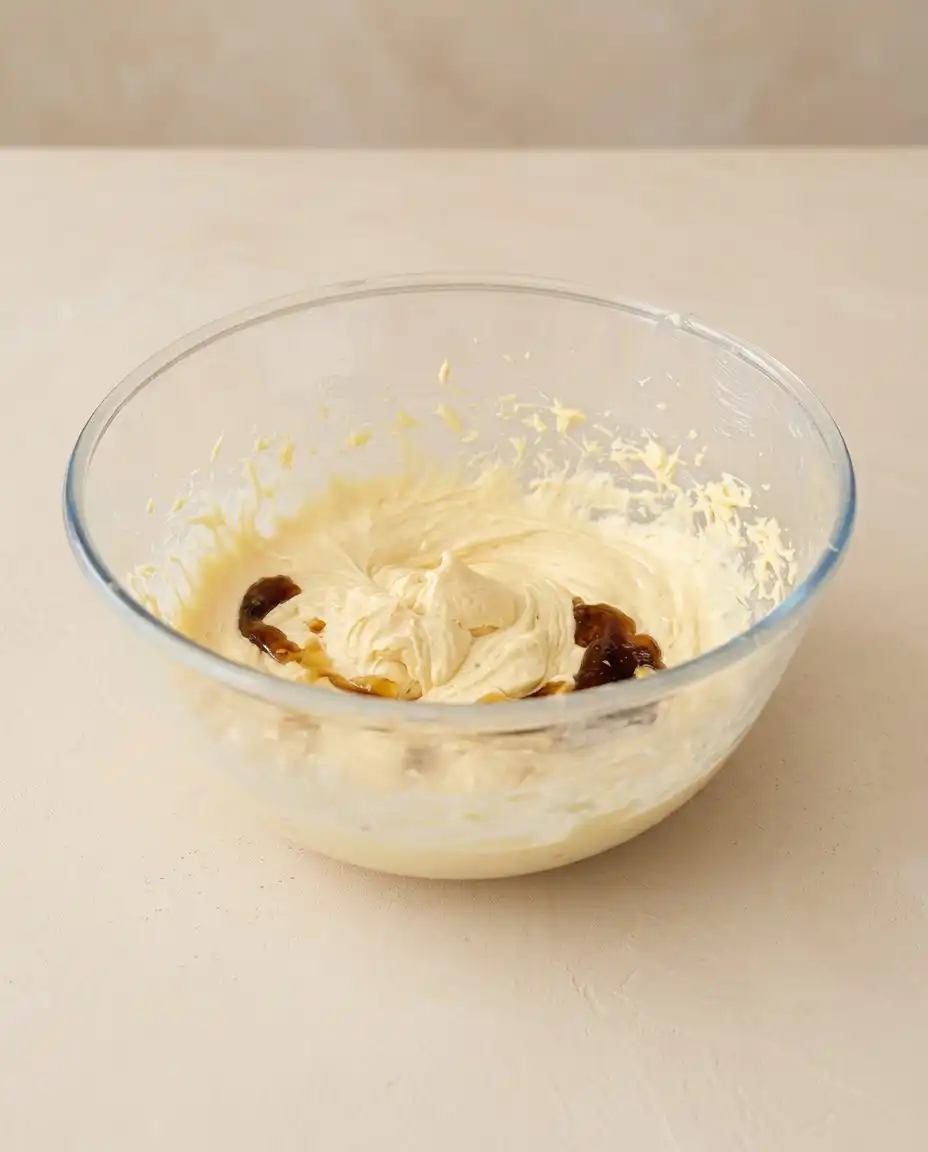 Applying smooth white frosting to a Cookies and Cream Birthday Cake with a metal spatula
