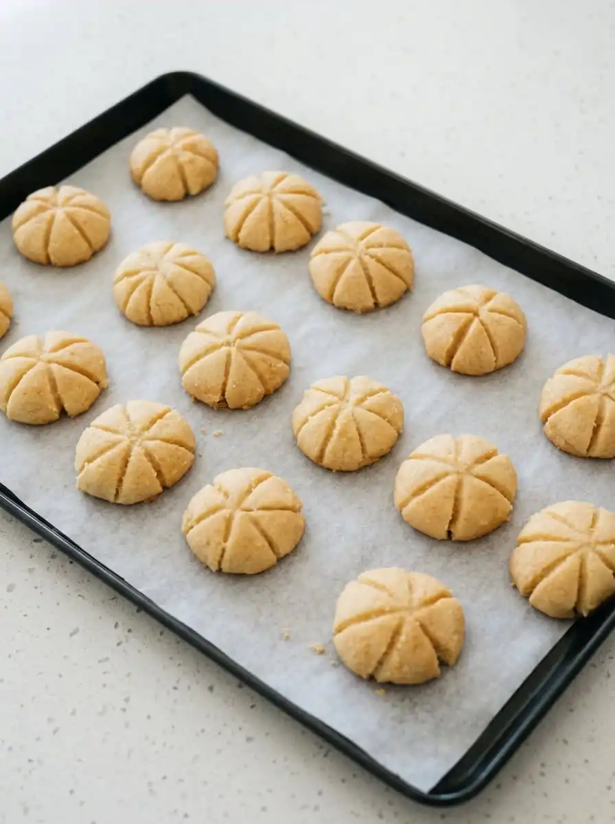 The raw ingredients for making Classic Pumpkin Cake Pops displayed on a rustic wooden counter.