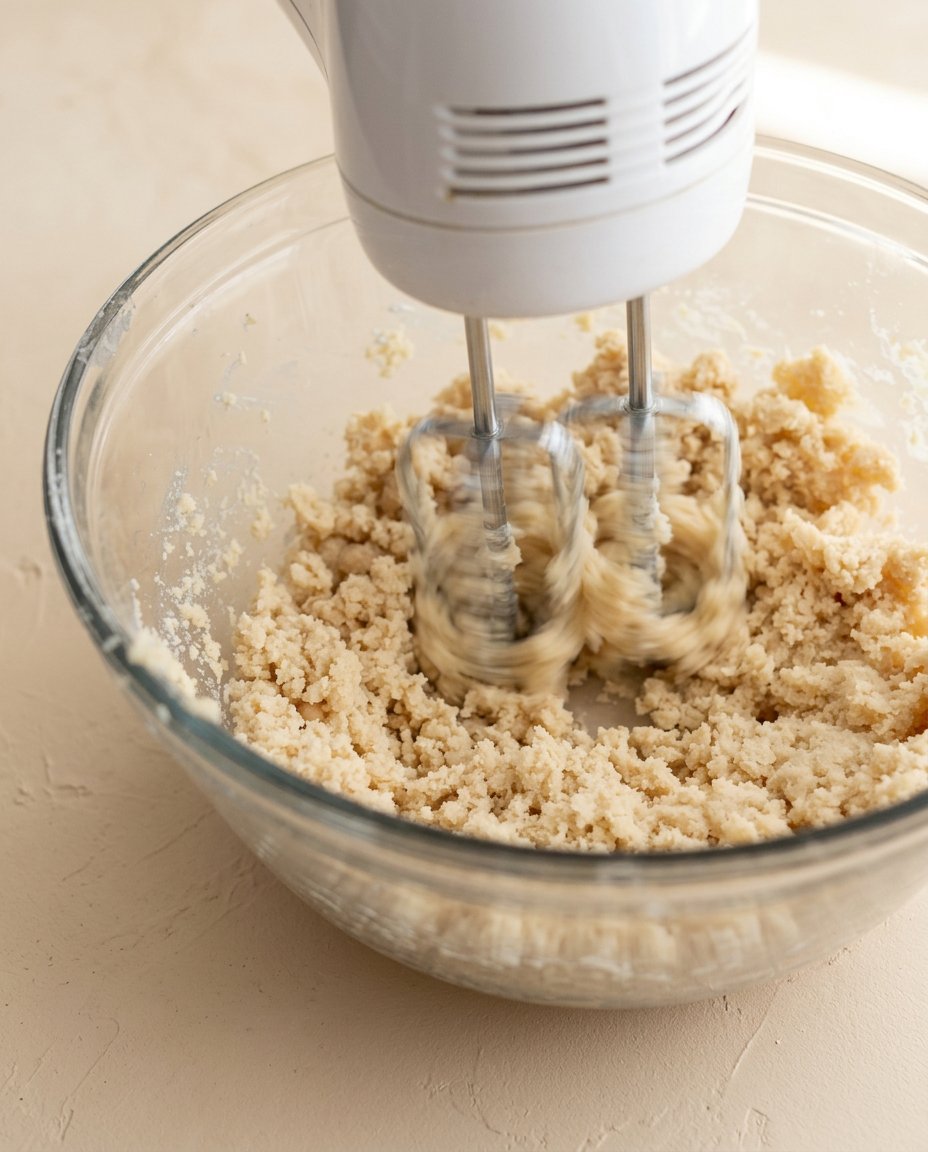 Pumpkin Spice Layer Cake with Cinnamon Cream Cheese Frosting 15 Demonstrating how to restore runny frosting when preparing Pumpkin Spice Layer Cake with Cinnamon Cream Cheese Frosting.