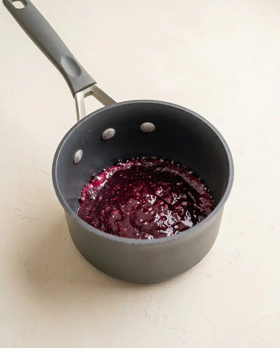Blackberry Pound Cake 15 A sharp knife slicing a piece of tender lavender Blackberry Pound Cake